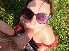 Amateur, Mamada, Vestido, Corridas faciales, Hd, Tetas naturales, Al aire libre, Pov