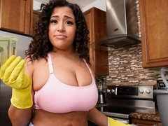 Grosser arsch, Grosser schwanz, Grosse titten, Blasen, Braunhaarige, Hundestellung, Schwarz, Milf