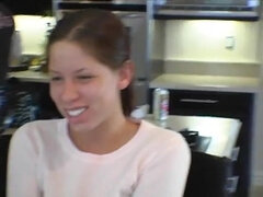 アメリカ人, アナル, 美人, フェラチオ, 茶髪の, 顔射, ハードコア, Hd