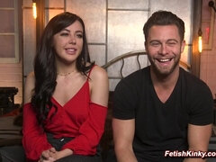 In den arsch, Sadomasochismus, Bizarr, Braunhaarige, Schwanz, Hardcore, Hd, Schmerz