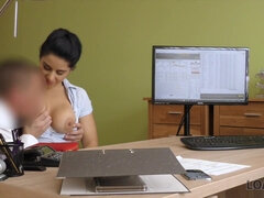 LOAN4K. Buxom steamy needs a loan for wellness center