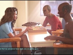 Wifey and stepmom in a hot visual novel adventure