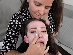 College girlfriend fucked in amateur POV deepthroat voyeur