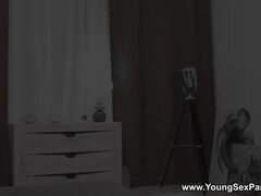 Анальный секс, Брюнетки, Двойное проникновение, Фетиш, Натуральные, Молоденькие, Втроем, Сиськи