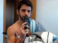 Spermaladung, Schwul, Handjob, Orgasmus, Retro, Solo