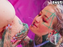 Anal Fuck with Hippie Bimbo and Crazy Sex Toys - Big Tits and Dildo Action