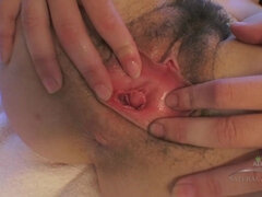 Oksel, Bruinharig, Harig, Ondergoed, Orgasme, Kut duiken, Alleen, Nat