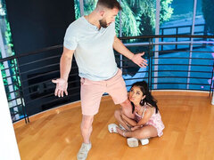 Zwart, Pijpbeurt, Aangekleed, Sperma shot, Sperma in gezicht, Kut duiken, Taboe, Tieten likken