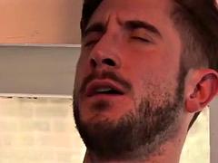 Anal, Sucer une bite, Attrapée, Homosexuelle, Muscle