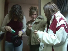 素人, お尻, 古典, チン, Hd, オーガズム, ティーン, 三人