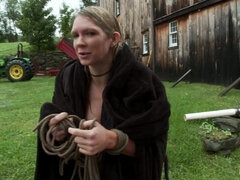 緊縛, デカパイ, ボンデージ, 指いじり, マスク, 公共, タトゥー, オッパイの