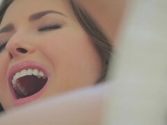 All New Experience 1 - Casey Calvert masturbating and welcoming big cock