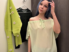 Sexy Kitty Trying On Outfits