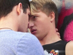 Cul, Lécher le cul, Brunette brune, Homosexuelle, Hd, De plein air