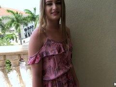 Blonde, Tir de sperme, Hard, Hd, De plein air, Public, Fumer, Nénés