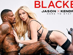 Busty babe with nice ass Kendra Sunderland likes big black cocks