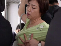 Asiatique, Queue, Peloter, Groupe, Japonaise, Mature, Chatte, Suçant