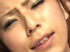 Fantastic Japanese bitch Sakura Kiryu sucks and fucks in insatiable threesome - Horny JAV XXX!