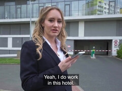 Blonde, Sucer une bite, Britannique, Tir de sperme, Hard, De plein air, Pov, Toilettes