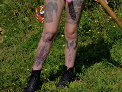 Piss drink and ballet for submissive