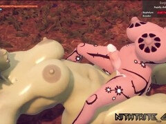 Aus dem arsch in den mund, Spermaladung, Futanari, Spiele, Laktieren