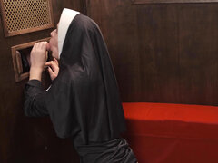 Amateur, Sucer une bite, Brunette brune, Trou de la gloire, Hd, Nonne