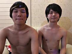 Amateur, Mamada, Grupo, Japonés, Lamidas, Adolescente, Trio