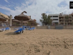 He Fucks Me In El Arenal, Mallorca. The Chambermaid Disturbs Us, But He Continues To Fuck Me. Vlog