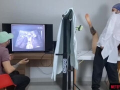 Cornudo, Médico, Examen, Ginecologo, Esposa