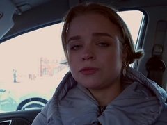 Auto, Paar, Spermaladung, Hardcore, Natürlichen titten, Russisch, Jungendliche (18+)