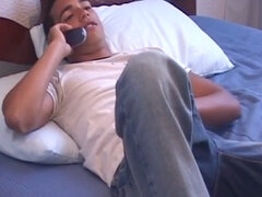 アナル, デカチン, 茶髪の, ゲイ, 手コキする, キス, マッサージ