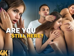 バイセクシャル, 女 人男 人, ゲーム, ハードコア, Hd, ロシア人, 三人, オッパイの