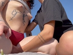 Masturbation, fucking in public, female orgasm