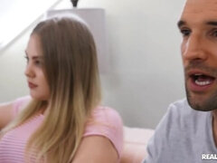 Amerikanisch, Blasen, Geschnappt, Schwanz, Hundestellung, Aufs gesicht abspritzen, Lecken, Reiten