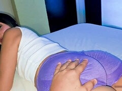 Rosibel's amazing booty gets poked by her stepbrother