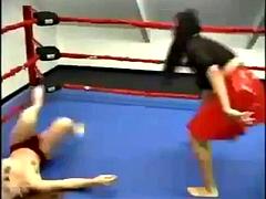 美女, デカパイ, フェティッシュ, 赤毛, オッパイの