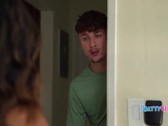 Step Sister Gets Fucked Hard as Repayment - Petite Latina Teen with Big Ass