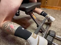 A sweet disposition, handsome face, muscular hairy ass big yummy cock