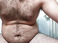 Slow motion chubby boy