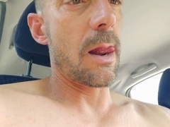 Gay car, gay outdoor, gay masturbation