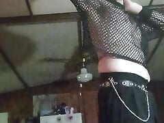 Gothboy Sissy CD Loves Huge Dildo
