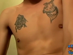 Cain is a Hetero Fellow who Luvs Solo Masturbating and Nutting