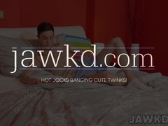 Twink Nick Danner takes Donnie Marcos big cock inside his tight pucker