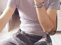 Young lads with natural, uncircumcised cocks enjoying themselves