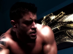 Tanned men combine restless perversions in unique gay kinks