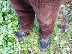 Public Cruising, Pissing in the Woods Wearing Cords - Rockard Daddy