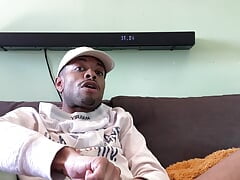 PrinceSleaze stroking buss a fat load !!