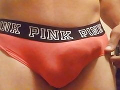 Teasing in my Victoria's Secret panties