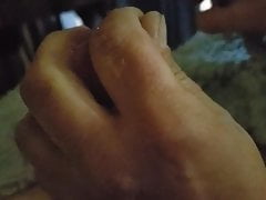 My girl strokes it for me