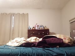 I added my cum on black dildo and sucked on it after